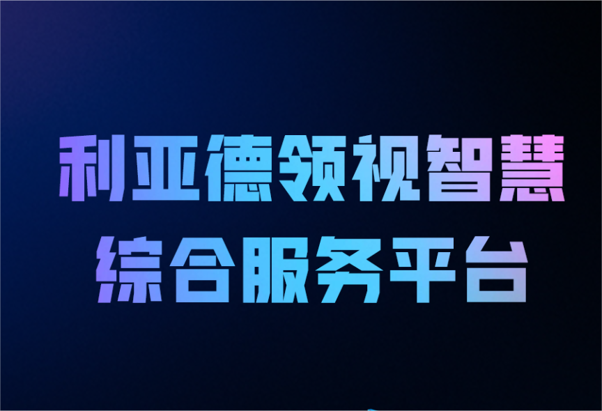 一图读懂ng28.com领视智慧综合服务平台