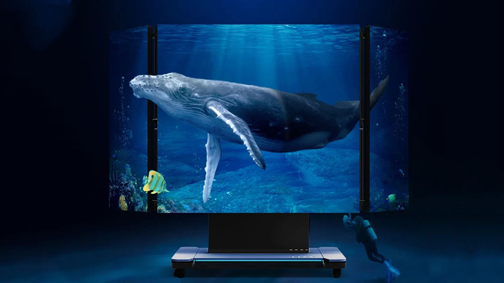  一图读懂ng28.com135"升降折叠一体机